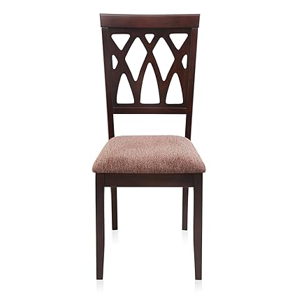 @home by Nilkamal Peak Dining Chair (Brown)