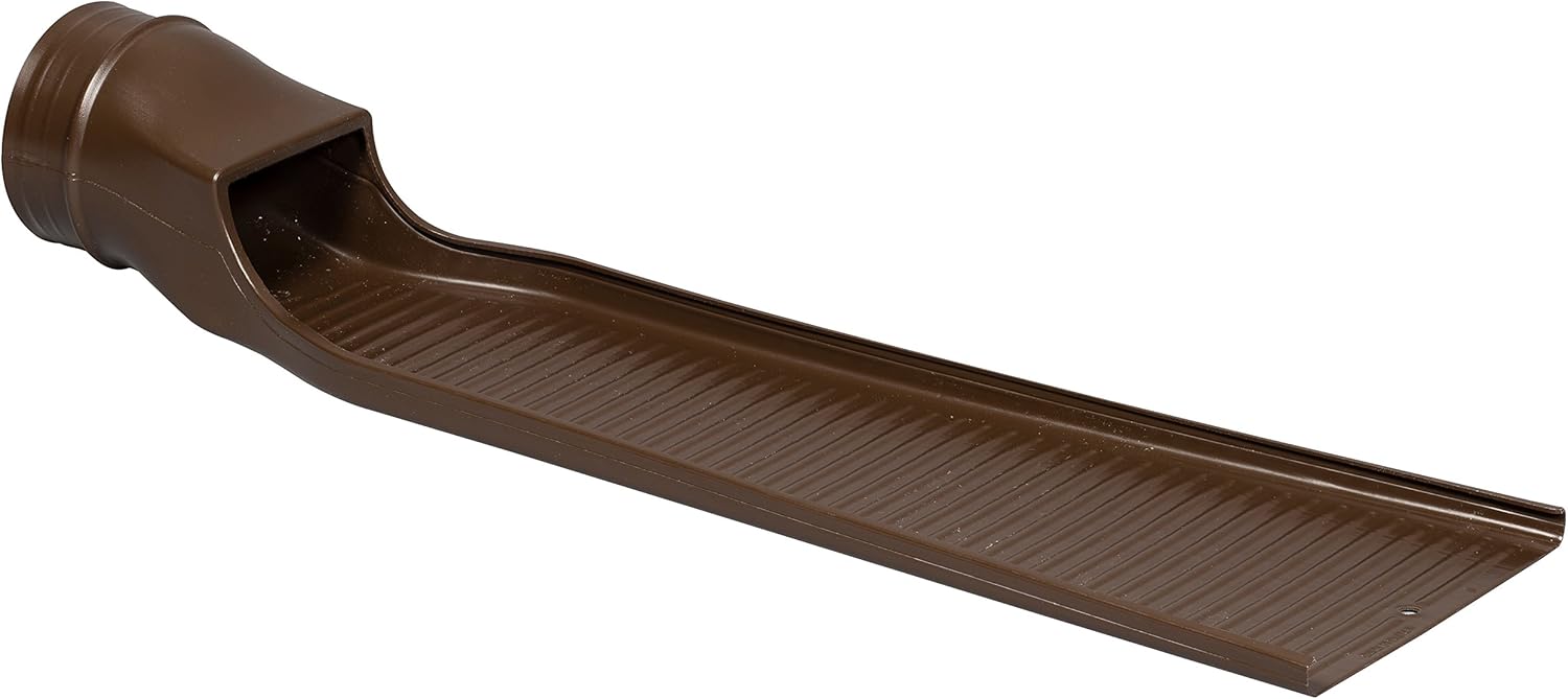 FlexDrain 89019 Integrated Splash Block, Brown, Downspouts Amazon Canada