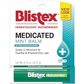 Blistex Medicated Mint Lip Balm, 0.15 Oz