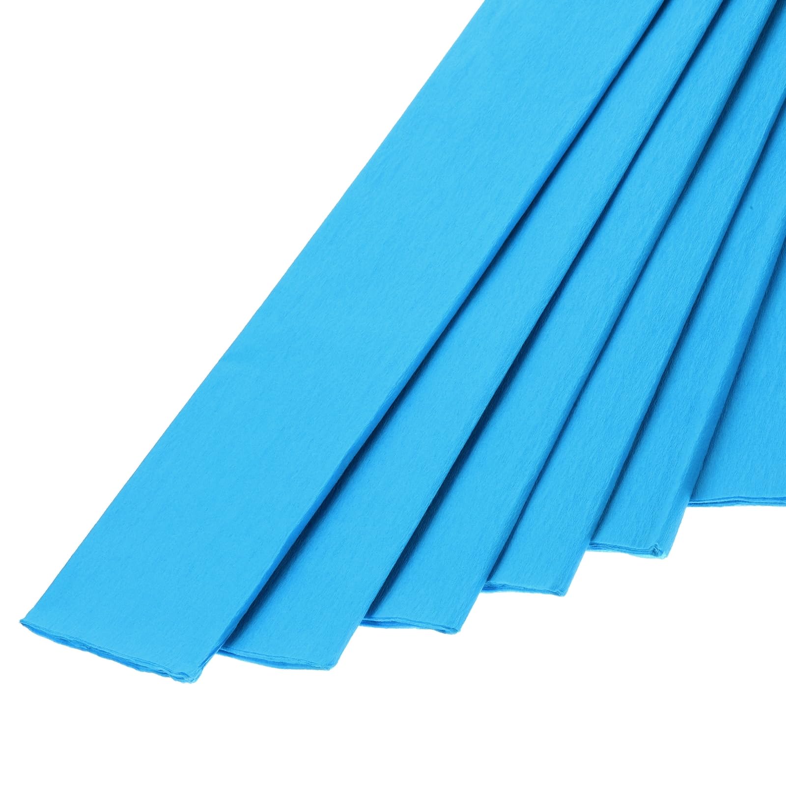 Photo 1 of MECCANIXITY 10Pcs Crepe Paper Roll Crepe Paper Decoration 3.1ft Long 2 Inch Wide for Wedding Ceremony Various Festivals Decoration, Sky Blue