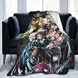 Anime Ultra Soft Throw Blanket Cozy Warm Flannel