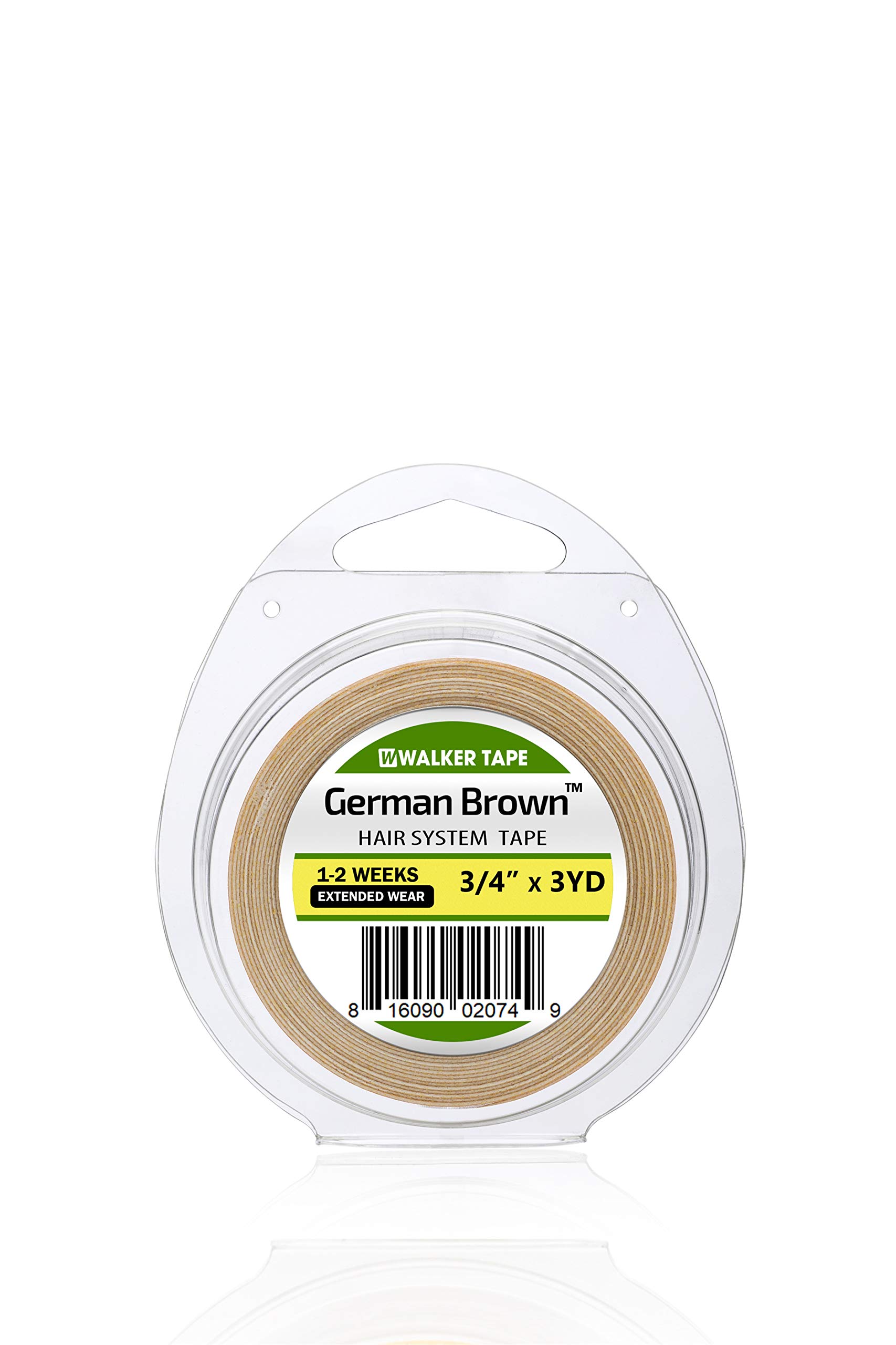 WALKER TAPE Premium adhesive roll 19 mm strong adhesive effect double-sided wigs toupees