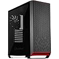 SilverStone Technology Metal ATX Computer Tower Case with Tempered-Glass Side Panel and Ample Air Flow in Black (SST-PM02B-G)
