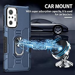 EUAGVQY for Xiaomi Redmi Note 10 Pro Case,Heavy