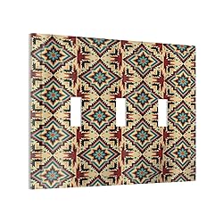Wpshijia Light Switch Cover Boho Abstract Geometric