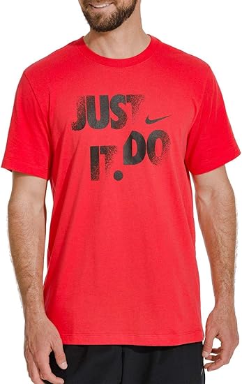 Amazon Nike メンズ Dri Fit コットン Just Do It グラフィックtシャツ L ブラック フィットネス トレーニング シャツ 通販