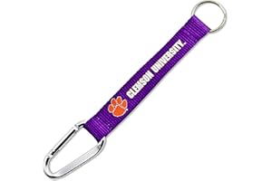 AMINCO NCAA Alabama Crimson Tide Carabiner Lanyard Keychain