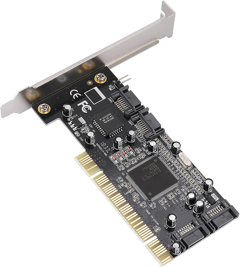 Bewinner PCI to SATA Converter Card, 4 Port, RAID Support, 1.5Gb/s