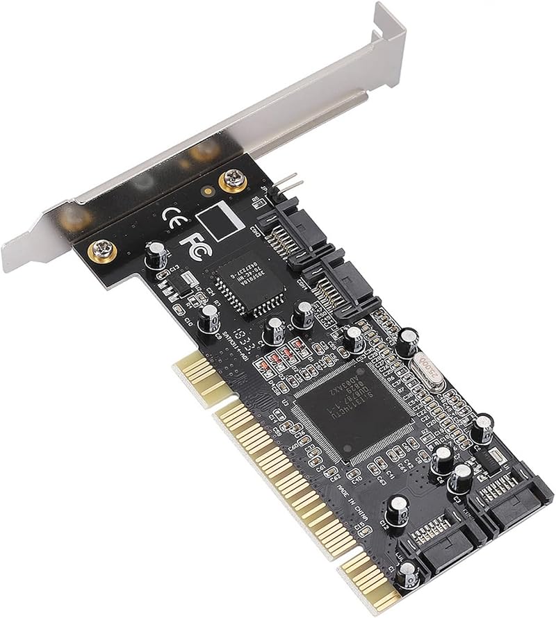Bewinner PCI to SATA Converter Card, 4 Port, RAID Support, 1.5Gb/s
