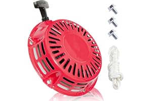 Mecotime GX160 GX120 GX200 Pull Start Assembly Recoil Starter with Pull Cords for Hon*da 4 HP 5.5 HP 6.5 HP Engine 28400-ZE1-