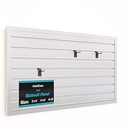 NeatiEase Slatwall Panel Wall Storage Systems, 2 x