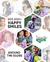Naturally KIDS Purple Unicorn Backpack for Girls Toddler Gifts view 7