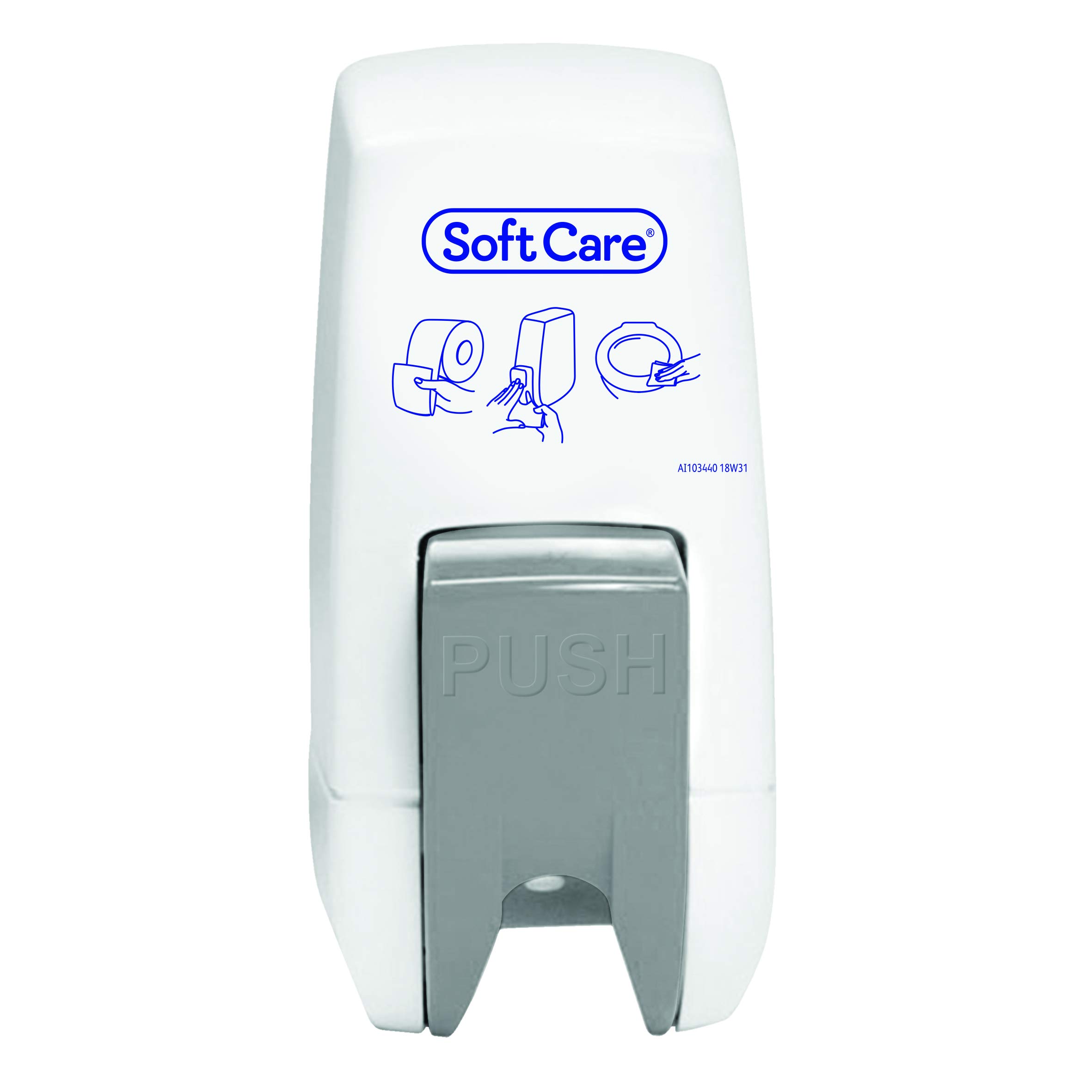 Diversey Soft Care 7516563 Toilet Seat Cleaner Dispenser (for use with Mops For Toilets