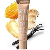Amallow All Natural Tallow Lip Balm Squeezable Tube - Grass Fed/Finished Beef Tallow + Organic Beeswax &amp; Vanilla Essential Oil .5 OZ (Vanilla Dream)