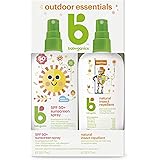Babyganics SPF 50 Baby Sunscreen Spray UVA UVB Protection and DEET Free Bug Repellent, 2 Pack (6 Ounce)