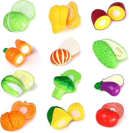 Amazon Growthpic ままごと 野菜セット キッチン きれる食材 まな板 包丁付き 全部１５点 出産祝い 入園祝い プレゼント 子ども用 調理ごっこ 食べ物 おもちゃ