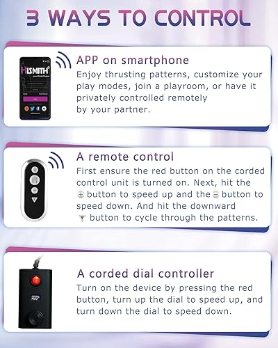 Hismith Premium Sex Machine, APP Remote Control Love Machine