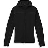 IBEX Merino Wool Women's Shak Hoodoo Hoodie | Full-Zip Mid Layer Jacket with Scuba Hood, Thumbholes & Pockets
