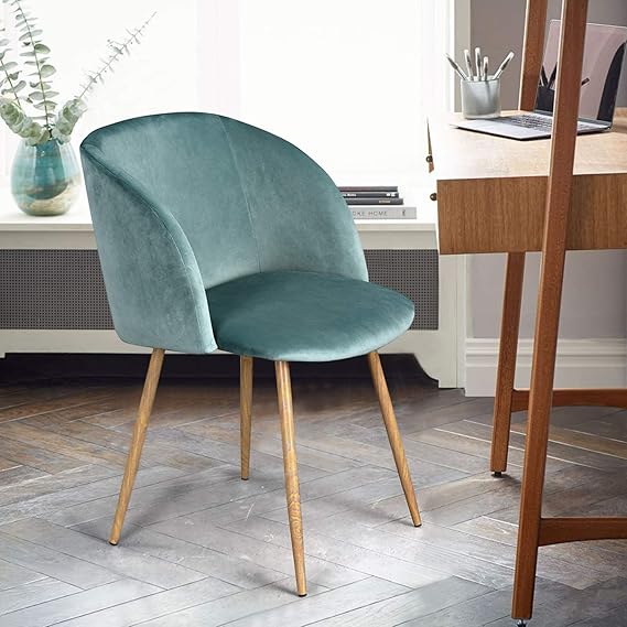 FurnitureR Juego de 2 sillas de comedor para cocina, sillas laterales