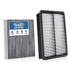 RVgolf Engine+Cabin Air Filters Fit for 2016-2018