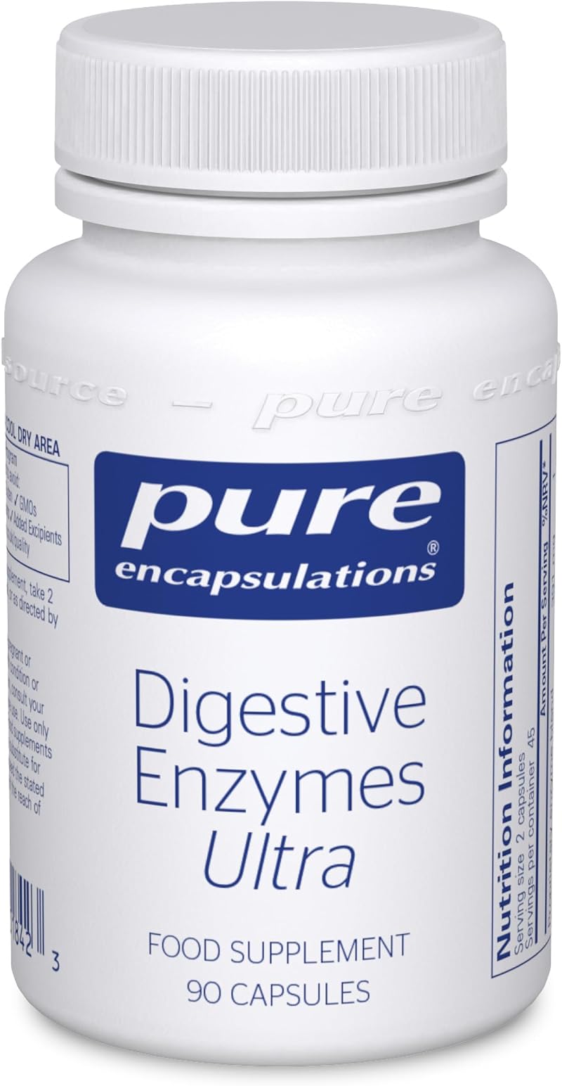 Pure Encapsulations Digestive Enzymes Ultra - Broad Spectrum Vegetarian 90