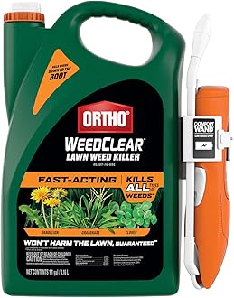 Sponsored Ad - Ortho WeedClear Lawn Weed Killer Ready-To-Use with Comfort Wand, Kills Crabgrass, Dandelion and Clover, 1.1 gal.