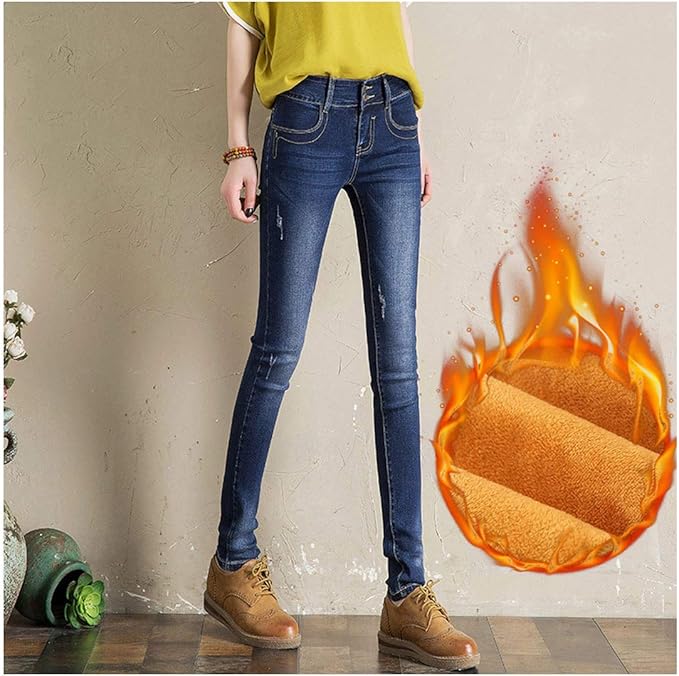 women's jeans without stretch material