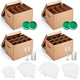 Homoyoyo 18Pcs Glass Dividers For Cardboard Moving Boxes