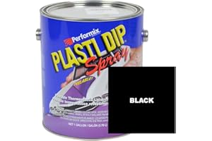 Plasti Dip Black Multi-Purpose Rubber Coating Sprayable, One Gallon