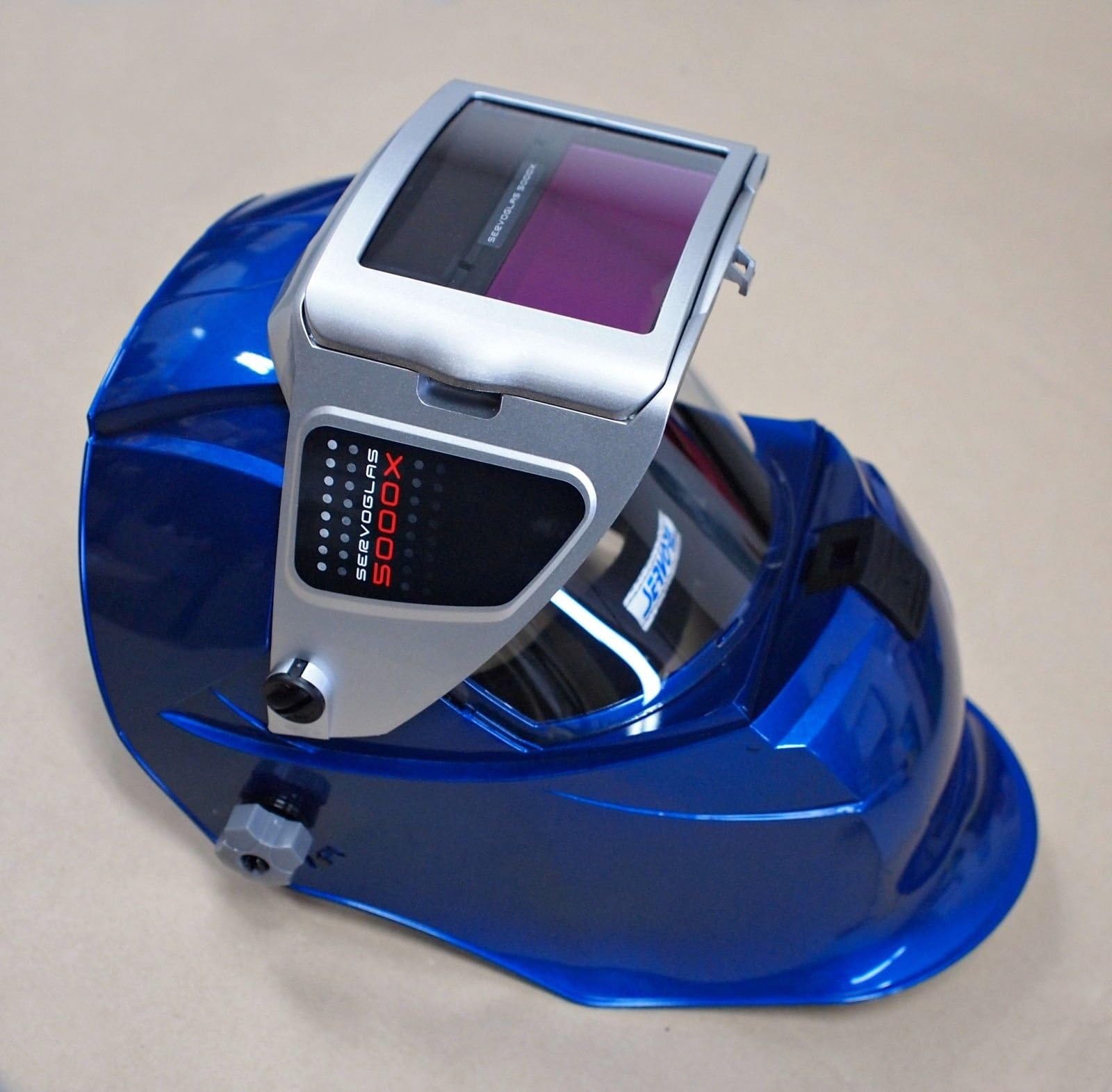 SERVORE 5000X-SLIDE Auto Lift Auto Darkening Welding Helmet Shade #9-13