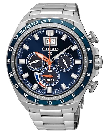 Mens Chronograph Leather Watch - LC06415055W_Brown_Free Size