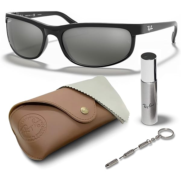 Amazon.com: RAY BAN 2027 RB2027 601/W1 62mm Predator 2 Shiny Black