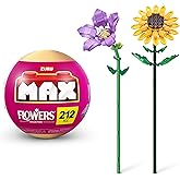 MAX-Garden Long Flowers-Series 1-Platycodon and Sunflower-Capsule (2 Flowers)