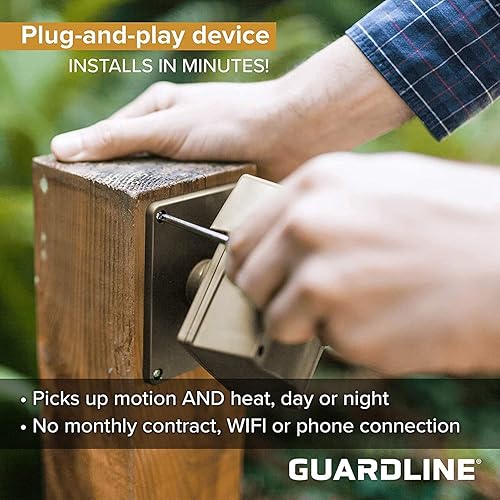 Guardline 500 Foot Range Wireless Driveway Alarm [1 Motion