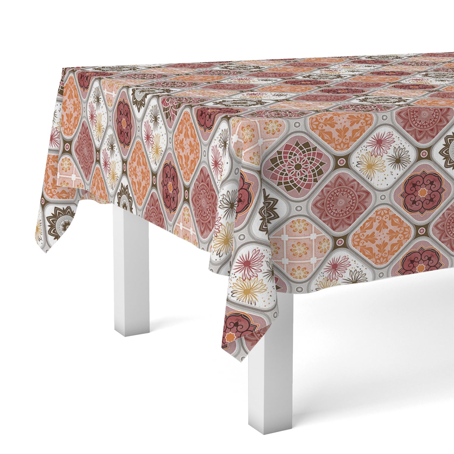 Martina Home Tablecloth Oilcloth JUCAR Red 200 x 140 cm