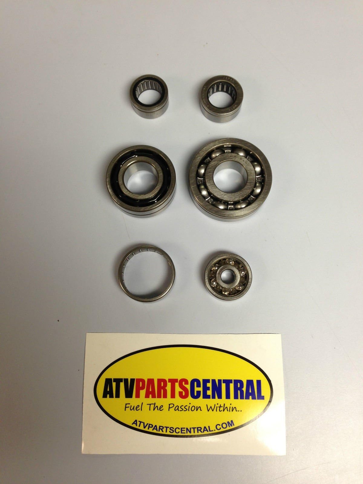 Yamaha 350 Banshee 1987 - 2006 APC Racing Bottom end Transmission Bearing Kit + Shift Cam Bearing + Water Pump Bearing + 1 MAX Load Crank Bearing 1 TZ Crank Bearing