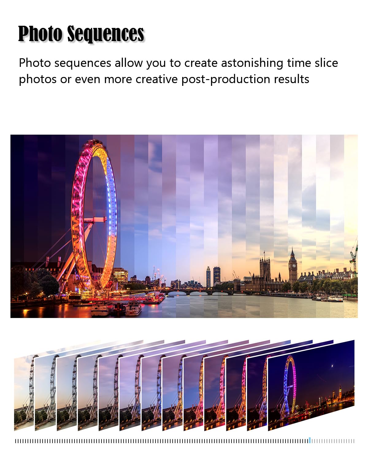 ATLI 1080P Time Lapse Camera WiFi HDR APP Control Realtime Preview Timing Shooting Manual Focus