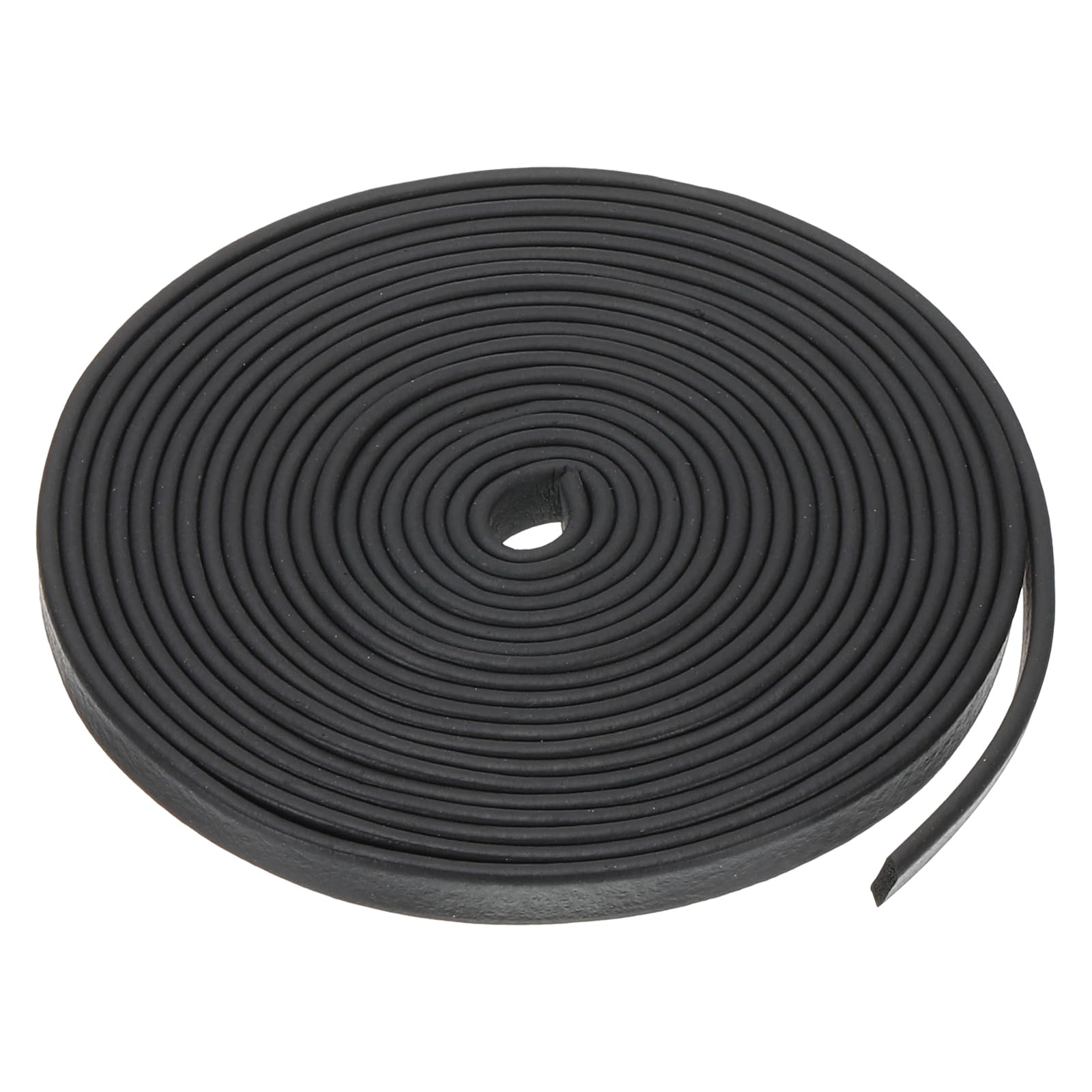 PATIKIL 16.4Ft Foam Rubber Strips, 10x3mm EPDM Rubber Soundproof Foam Seal Strip Sealing Foam Tape for DIY Gasket Sealing Door Window Insulation, Black