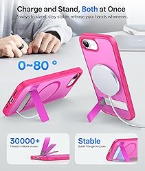 SIXBOX for iPhone 16e Case with Stand, Compatible
