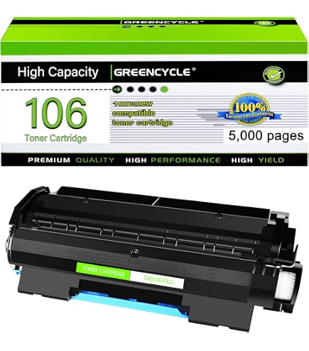 Amazon.com: Canon Genuine Toner, Cartridge 106 Black (0264B001), 1
