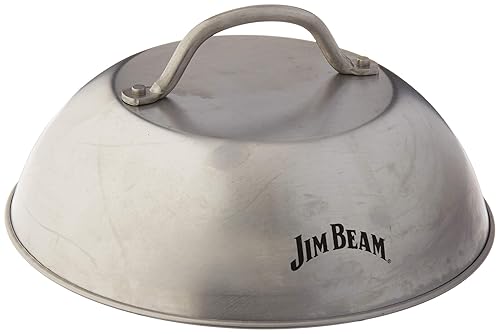 Jim Beam JB0181 9" Burger Cover Cheese Melting Dome, Silver
