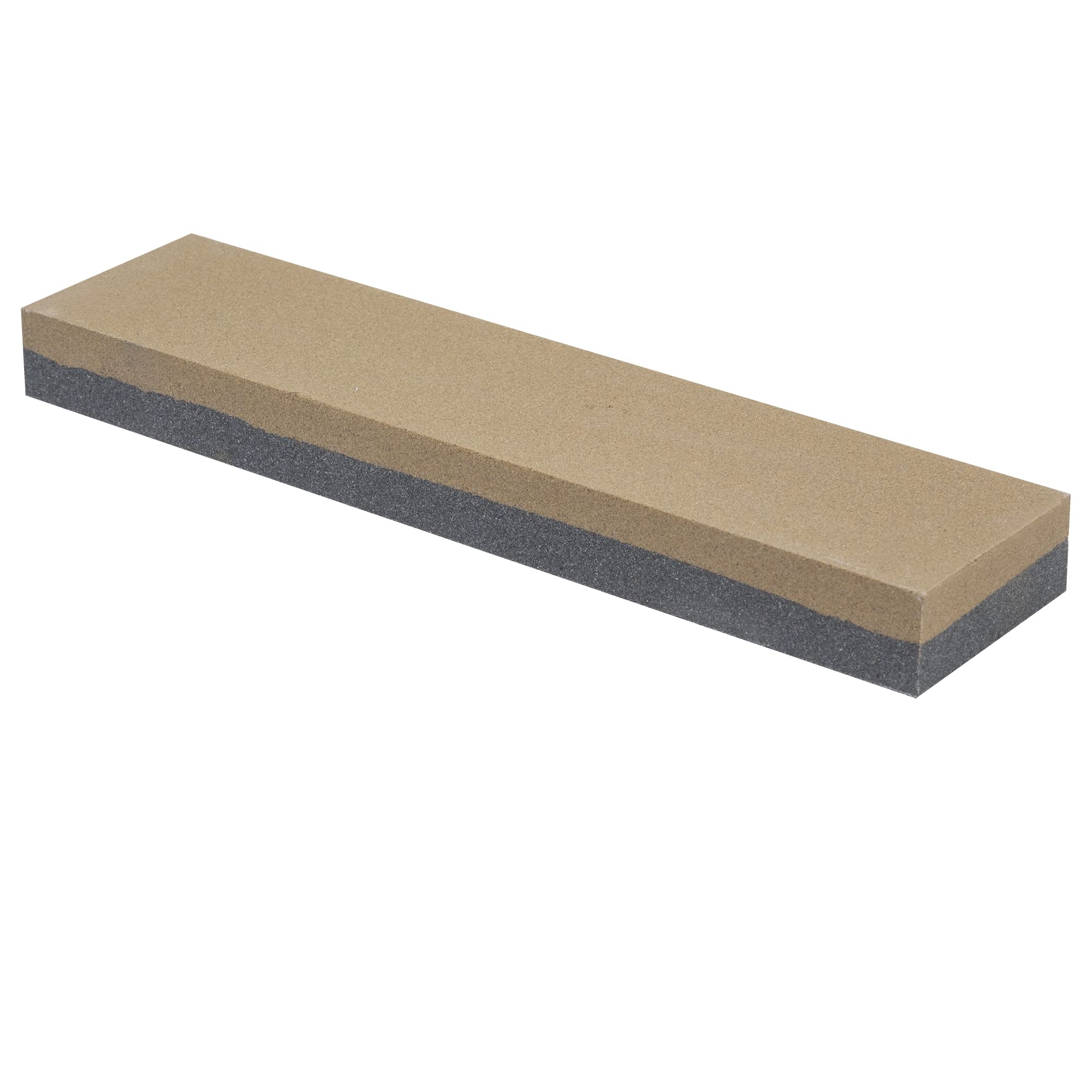Photo 1 of (2 PACK) Smith’s 51447 8” Dual Grit Combination Sharpening Stone – Gray – 8” Stone Combination - Coarse Stone – 100 and 240 Grit Sharpening Stone – Assembled in the USA