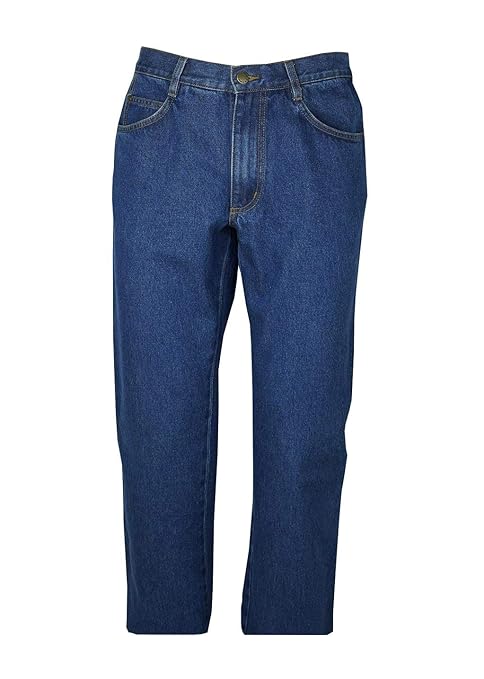 Jeans für Herren Winterjeans Crown 301 gefütterte/gepolsterte Thermohose blau Größe 46 bis 62