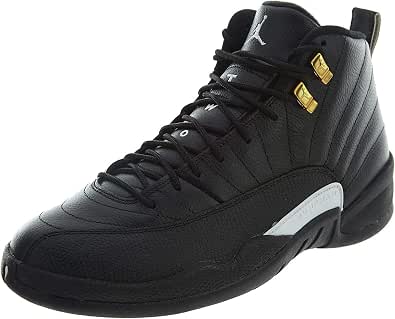 Nike Air Jordan 12 Retro Black/White-Metallic Oro piel : Ropa, Zapatos y  Joyería - Amazon.com