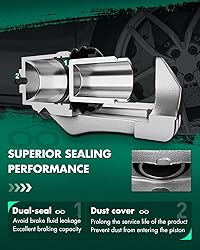 SCITOO 19B1832 19B1833 Front Left & Right Disc