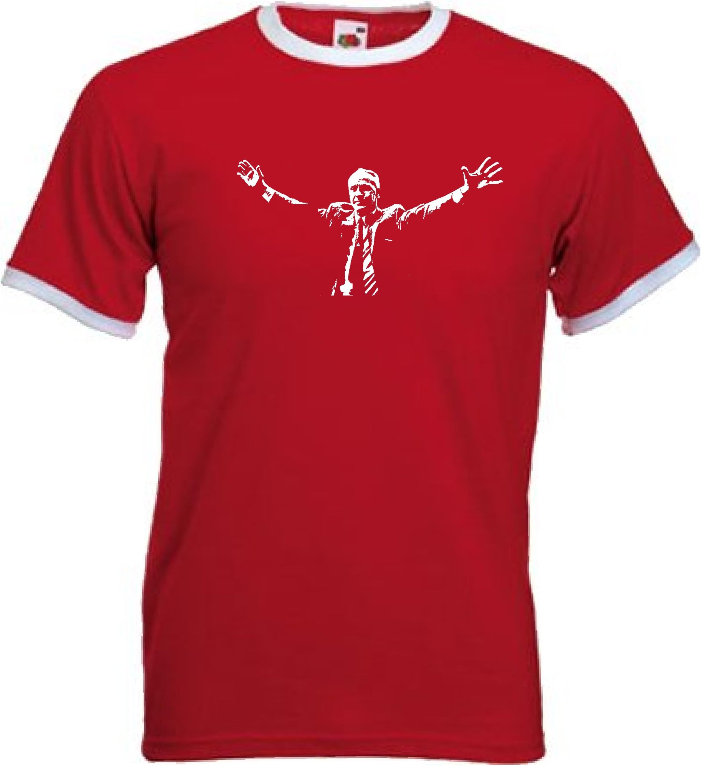 Inviucta Screen Printers Bill Shankly ' Shanks ' of Liverpool FC Football Club Retro T-Shirt