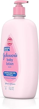 unscented johnson's baby lotion