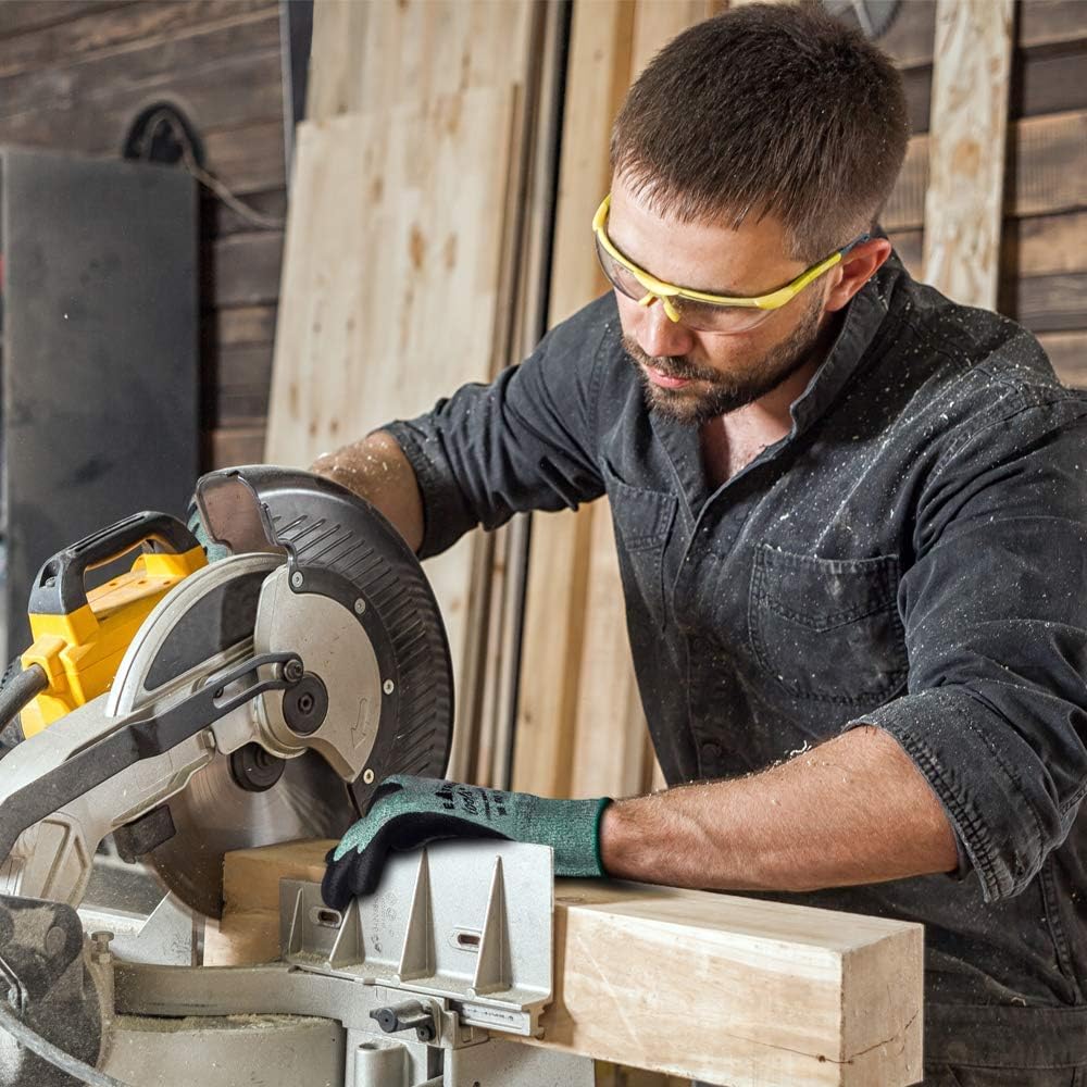 Pine Tree Tools Ultra Strong Mens Safety Work Gloves With Advanced Grip. L: Home Improvement