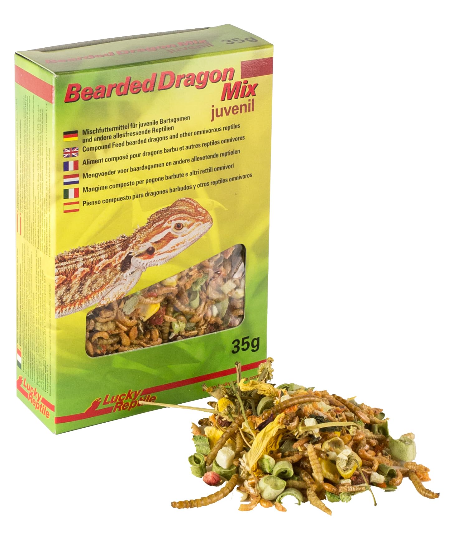 Lucky Reptile HD-02 Bearded Dragon Mix Juv 35 g