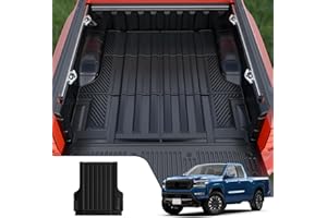 Dattumar Truck Bed Mat Compatible with 2022-2025 Nissan Frontier 5 Ft Truck Bed Liner All Weather Bed Liner 2024 Frontier Accessories (2022-2025,5Ft Bed Mat)
